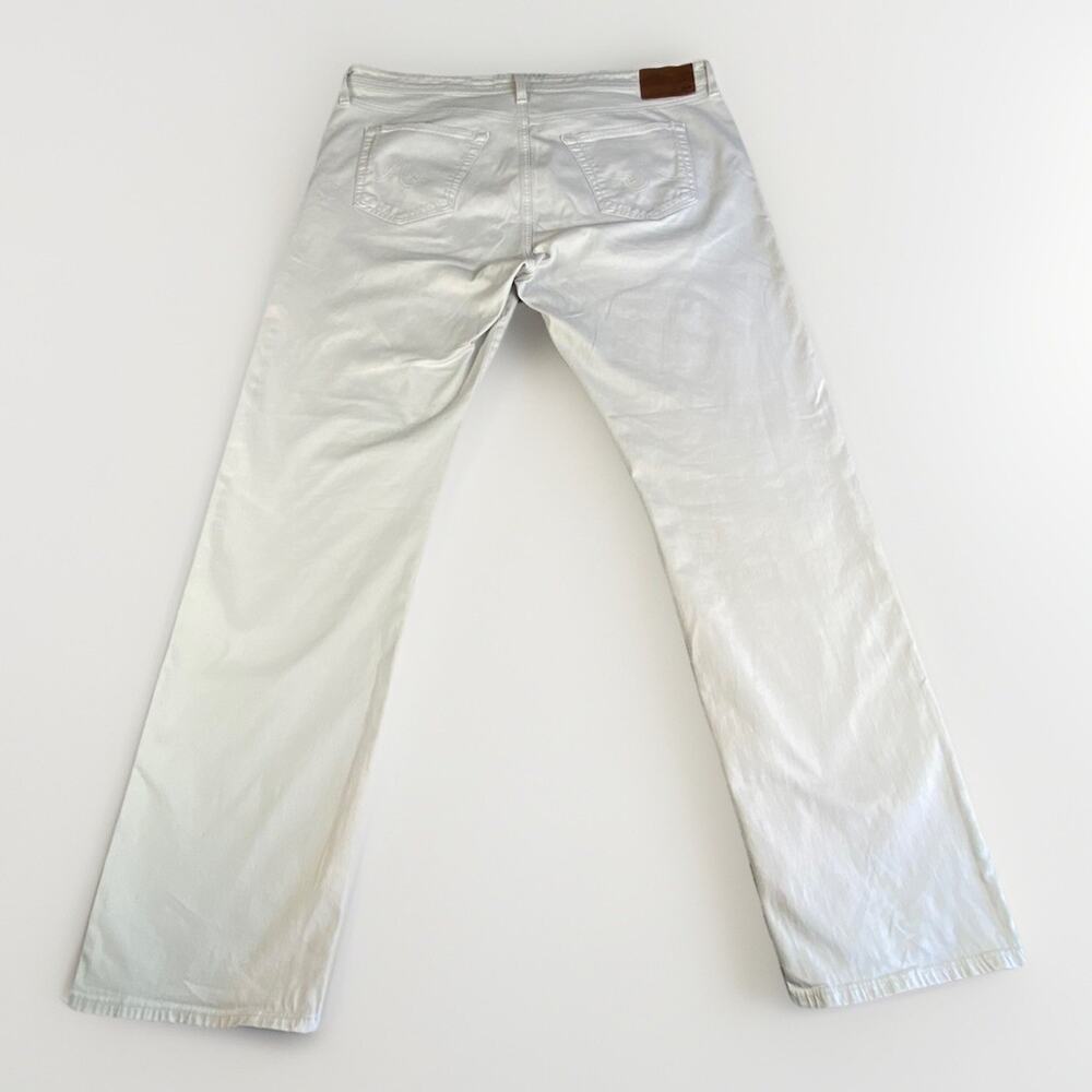 Adriano Goldschmied Pants The Graduate Men’s Cream 42x32 Made in the US